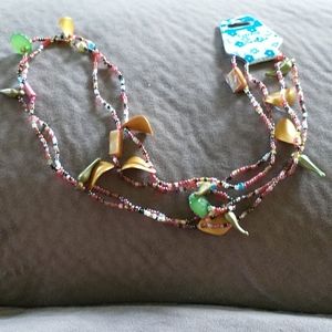 Estrella Collection Beaded Necklace